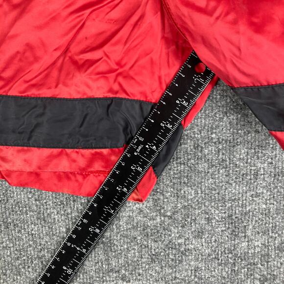 Nike Colorblock Shorts Mens Size XL Red Black White Retro Drawstring Lined - Picture 4 of 12